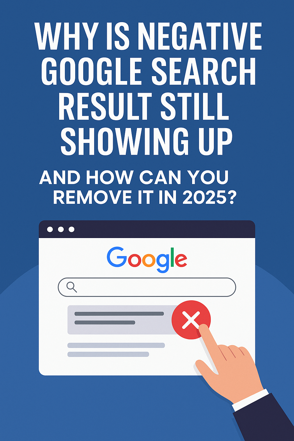 Negative Google Search Results